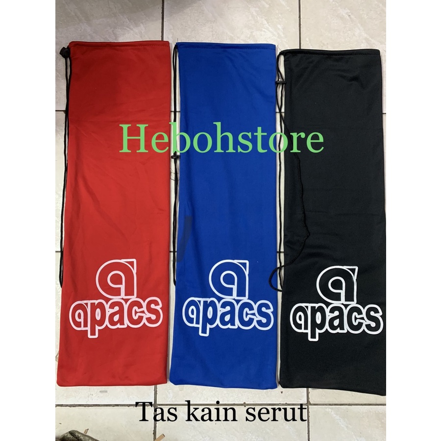 Promo Tas Raket Badminton Kain/Tas Serut Cover Raket Badminton Bagus