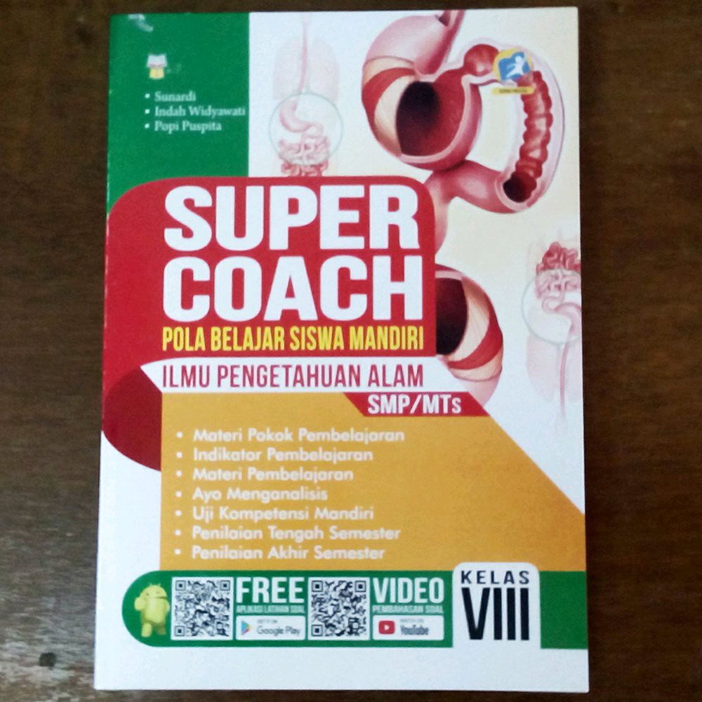 Buku Super Coach Ipa Smp Kelas Viii Kurikulum 2013 Revisi Yrama Widya Shopee Indonesia