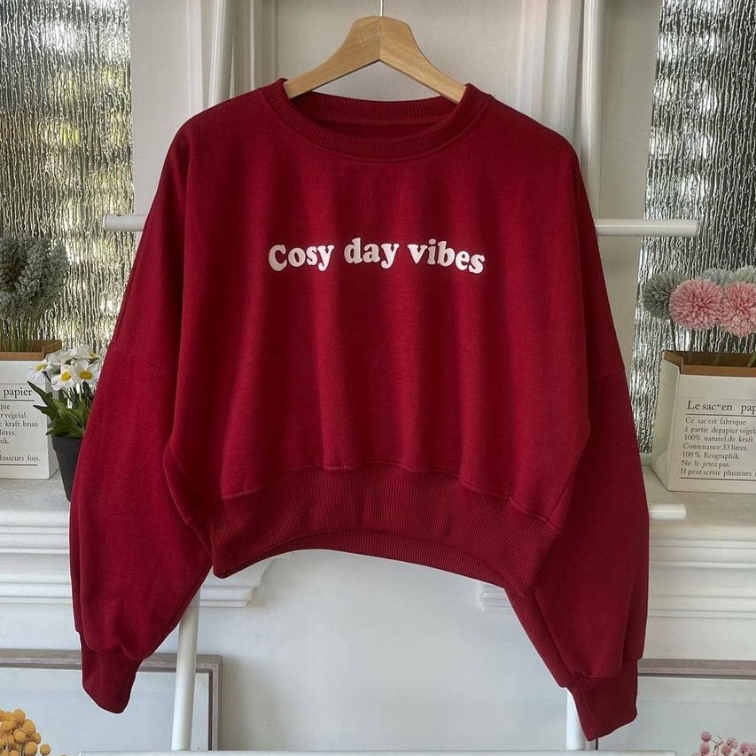 Public - Cosy Day Vibes Sweater Wanita Murah Kekinian