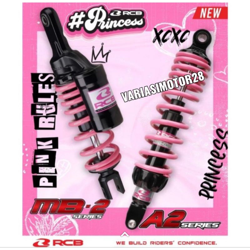 SHOCKBREAKER RCB MB2 A2 SERIES PINK PRINCESS BEAT VARIO SCOOPY MIO 305MM 330MM