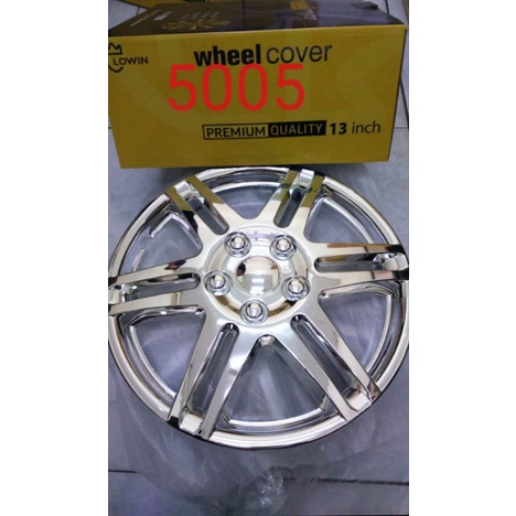 Cover Dop Velg Mobil Ring 13 inci Chrome