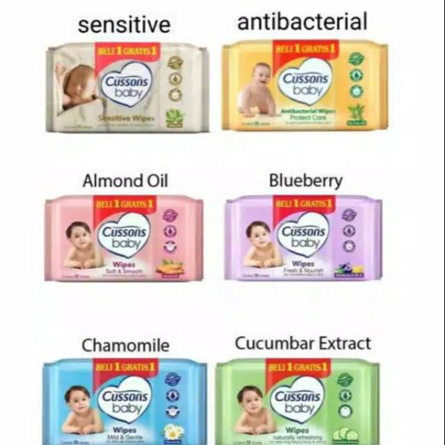 Cussons Tissue Basah Bayi - CUSSON WIPES