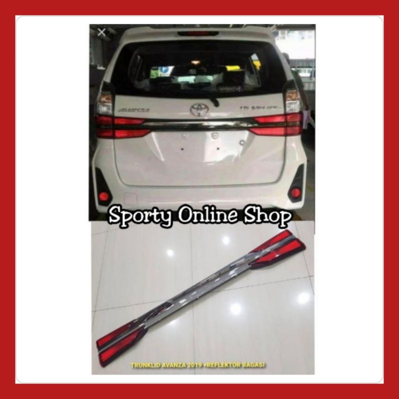 Trunk Lid Avanza / Xenia Model Tahun 2019