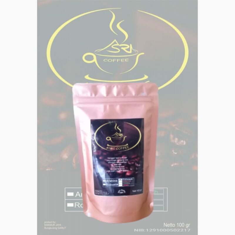 

ASRI kopi 100%kopi murni■ARABICA 100gr■Tanpa pengawet