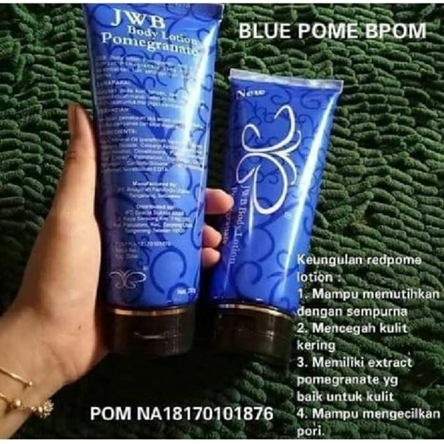 BLUEPOME WITH SENSASI ICE COOL ORIGINAL BPOM BY JWB / BLUE POME ORI / YESNOW / YES NOW