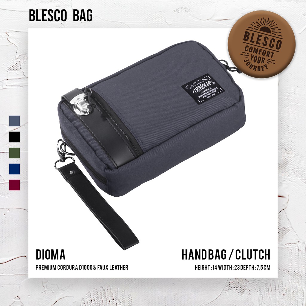 Dompet Panjang Premium Blesco Dioma Grey