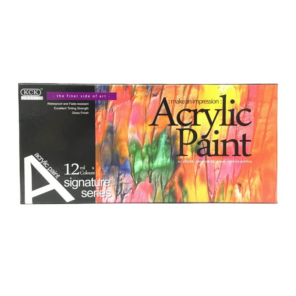 

New 12 Warna KCK Acrylic Paint - 700