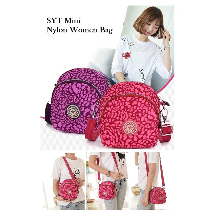 TANNOUS TS84 Suoyate Mini Women Nylon Sling bag / Tas ...