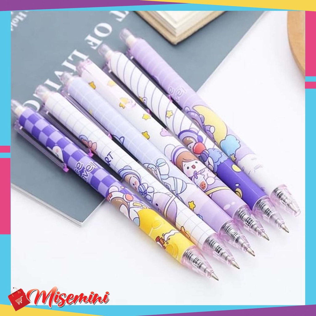 

Pulpen Gel Motif Cartoon Pulpen Pelajar Dan Kantor Pena Lucu Joy Girl 606