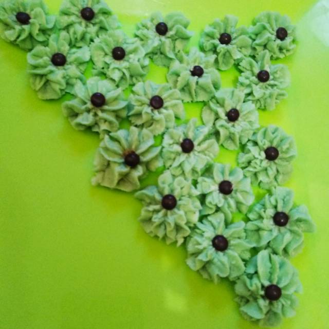 

Gluten free semprit mawar pandan suji.autis food.snack diet alergi