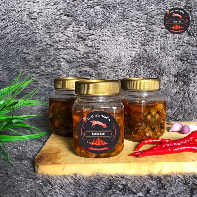 

Sijagonya Sambal SAMBAL CUMI 180 gram