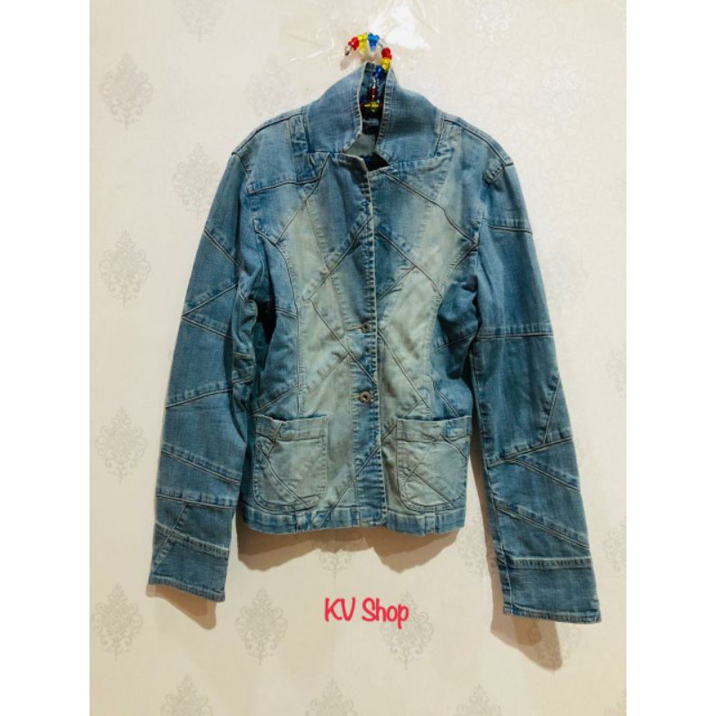 Preloved Jacket Jeans