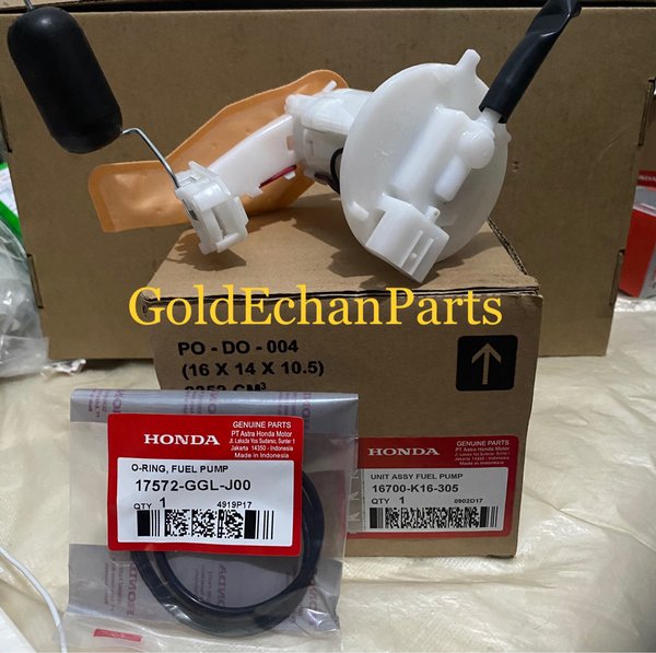 Fuel Pump Beat FI Scoopy FI ESP Asli Original AHM Gratis Oring Seal Fuel Pump