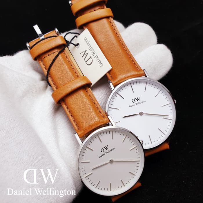 Jam Tangan Wanita & Pria Merk Daniel Wellington Original Free Box