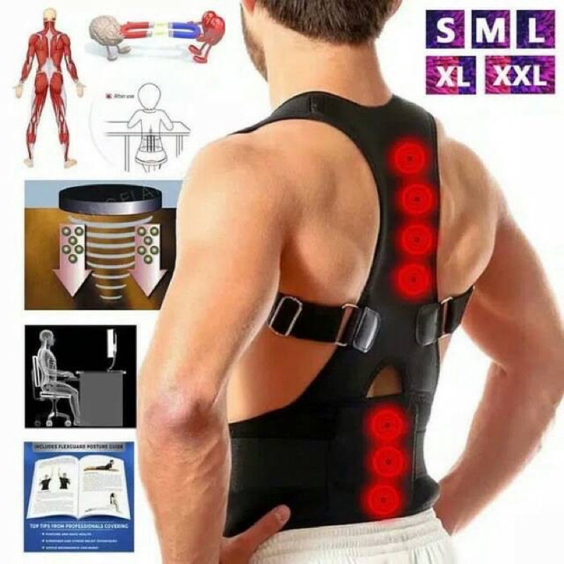 Penegak Postur  Posture Corrector  Back Support Alat Penegak Punggung Skoliosis Lordosis Kifosis