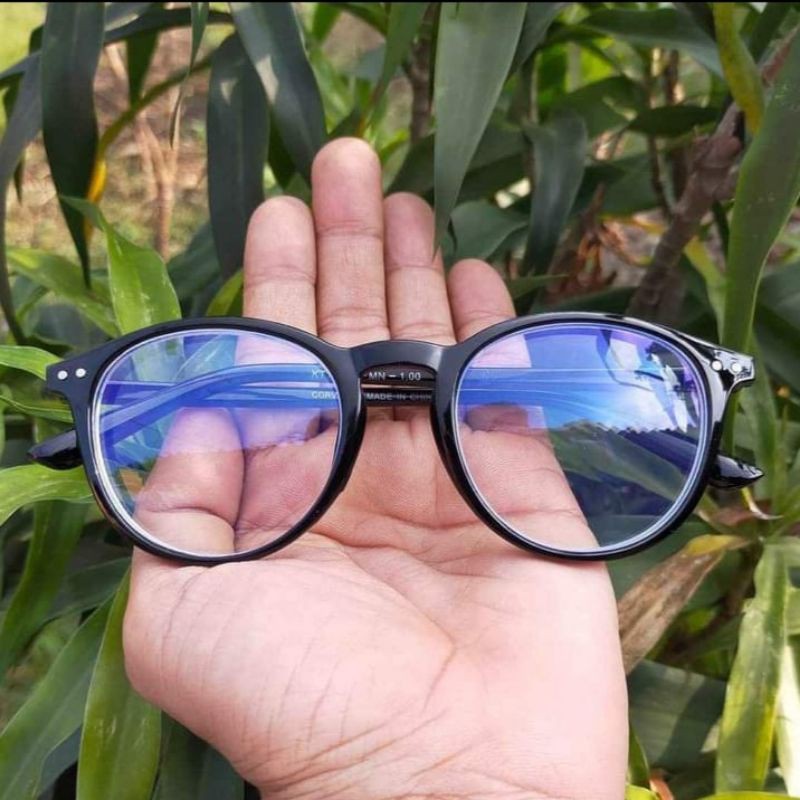 KACAMATA MINUS ANTI RADIASI BLUERAY SUPER FOKUS KACA MATA MURAH PRIA WANITA-1