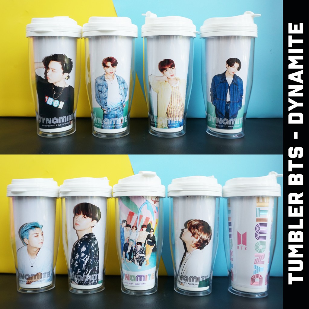 Tumblr BTS Dynamite Merchandise Botol  Minum  KPOP bt21  