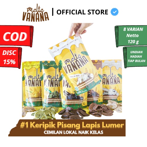 

120g| KERIPIK PISANG LAPIS LUMER BY MELTE VANANA OFFICIAL