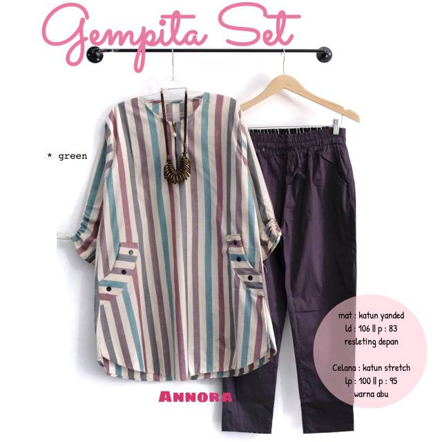 Gempita set celana