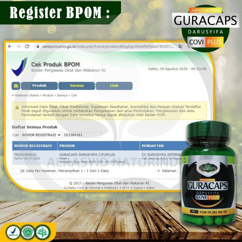 GuraCaps Darusyifa Herbal Atasi Asma Sesak Nafas Batuk Bronkitis Paru-paru Basah Batuk bengek-4