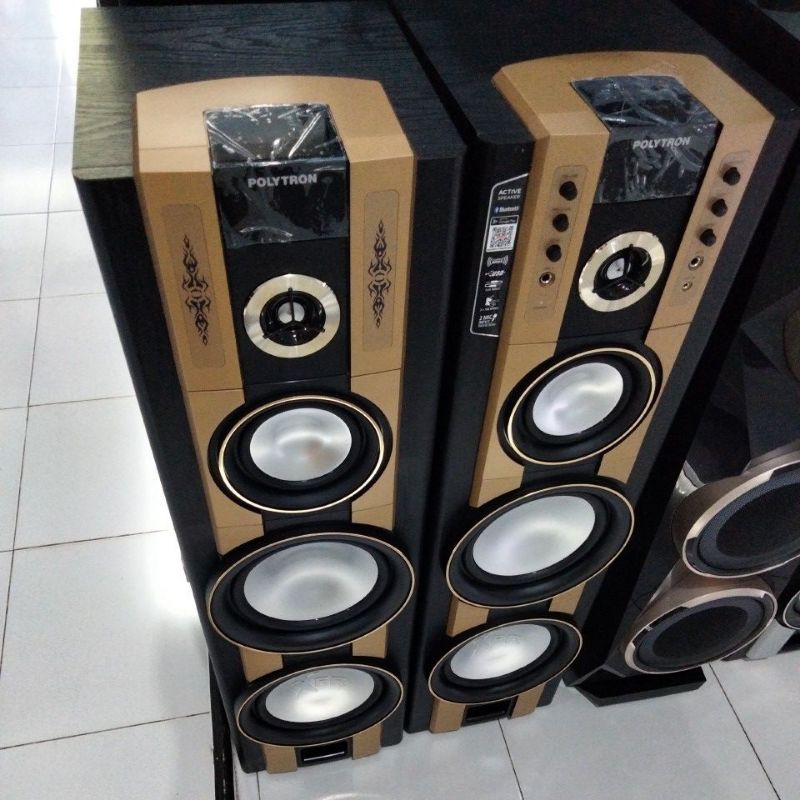 Speaker Polytron PAS 69  GA NO RADIO Garansi Resmi [ Bluetooth + USB ]