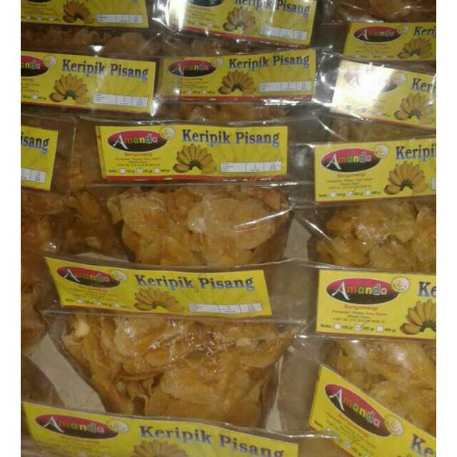 

Kripik pisang khas Banyuwangi