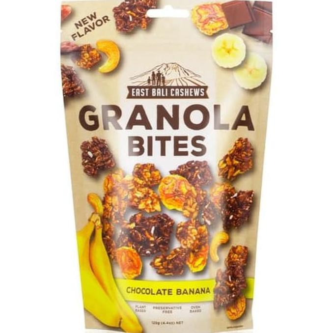 

Termurah! East Bali Cashews Granola Bites Chocolate Banana | Premium Snack