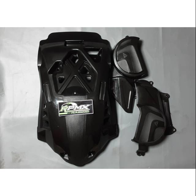 COVER PELINDUNG MESIN CRF150L / ENGINE GUARD/ TUTUP MESIN CRF 150 Merk acerbis lokal