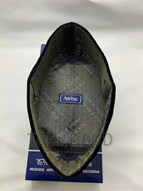 NEW PECI SONGKOK AWING AC KOPIAH HITAM ORIGINAL 100% AGEN GROSIR