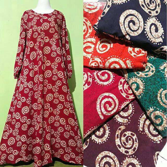 LONGDRESS KLOK BATIK PEKALONGAN