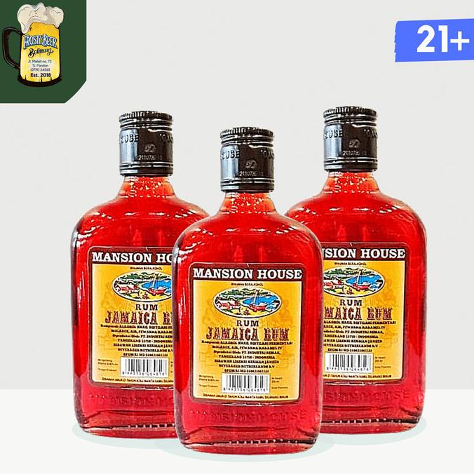 

Rum Essence Jamaica Mansion 40% 250 ml - bahan kue - baking cake