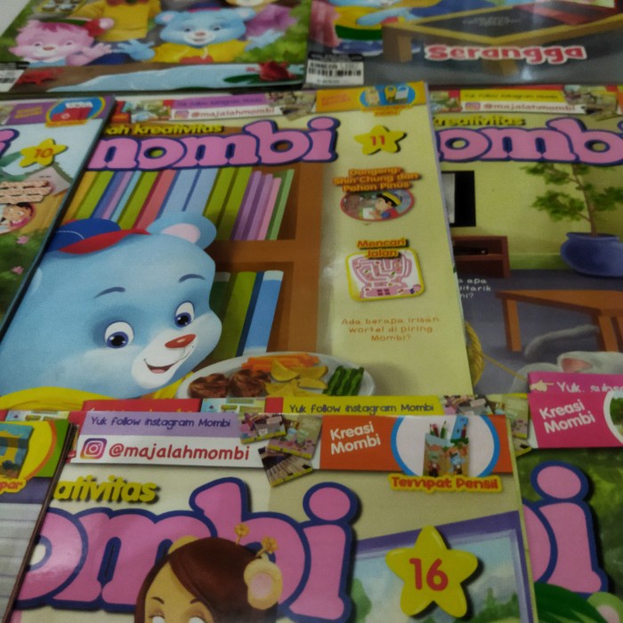 Majalah- Majalah Anak Mombi Baru Thn 2020/2021 -Majalah.