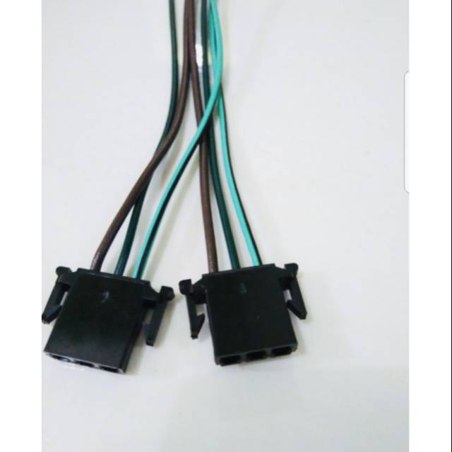 SOKET TOMBOL 3 KABEL FITTING KAKI 3 SOKET SAKLAR 3 KABEL UNIVERSAL