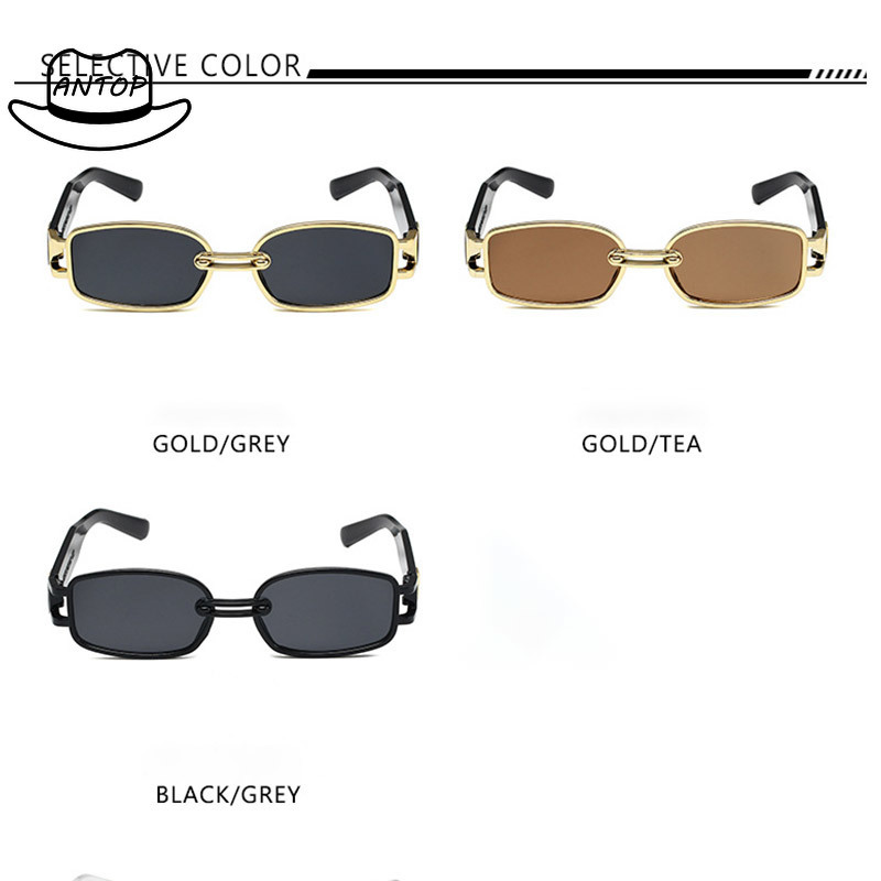 Kacamata Hitam Korean Ulzzang Gaya Wanita Rectangle Shades Retro KACA MATA Sunglasses ANTOP