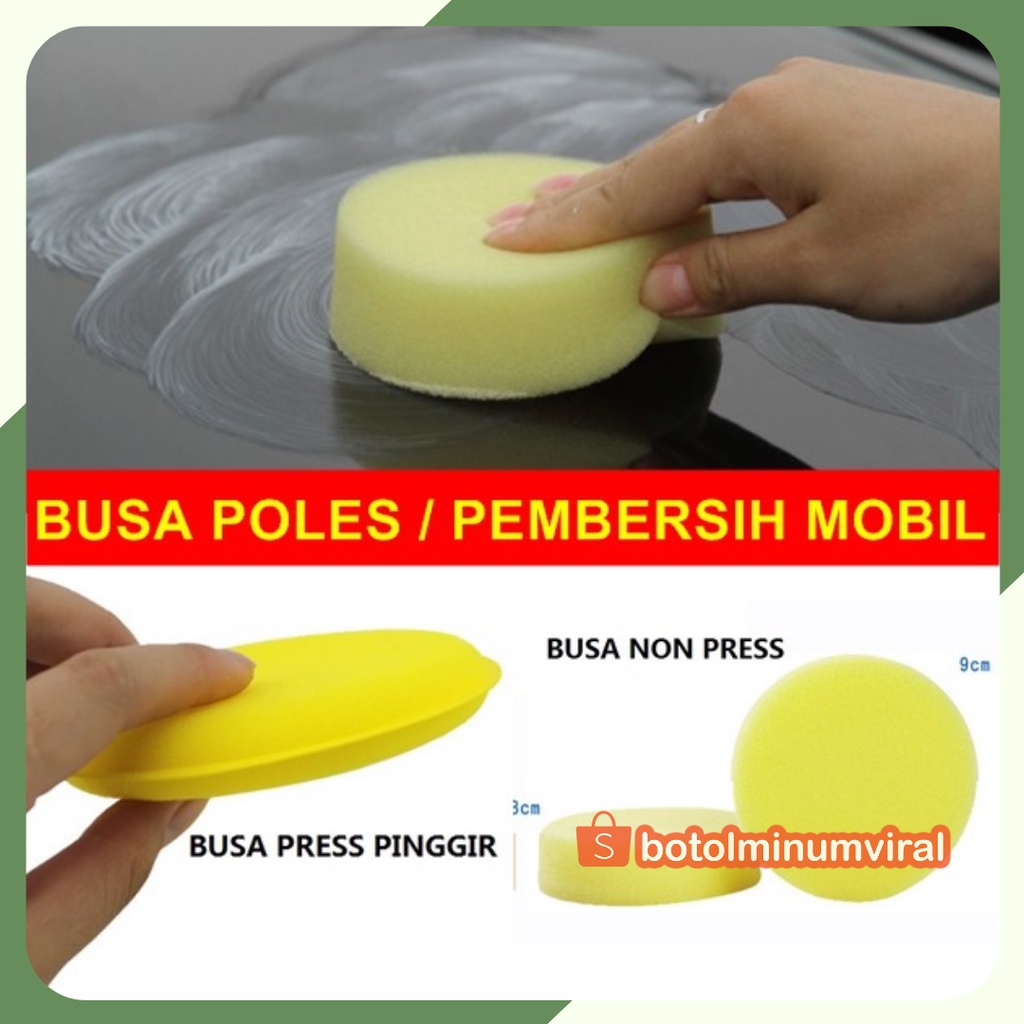 Busa Pad Busa Pad Poles Busa Poles Mobil Busa Wax Poles Busa Waxing Kuning Premium Awet