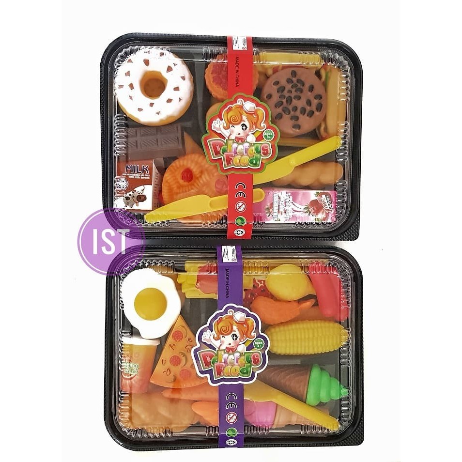 mwn.toys Food Delicious Nampan Makanan No.9641-42