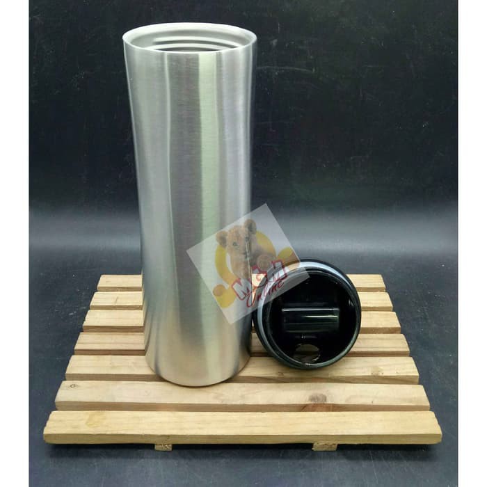 Stainless Tumbler kotak bawah 550ml - Tumbler panas dan dingin 2556