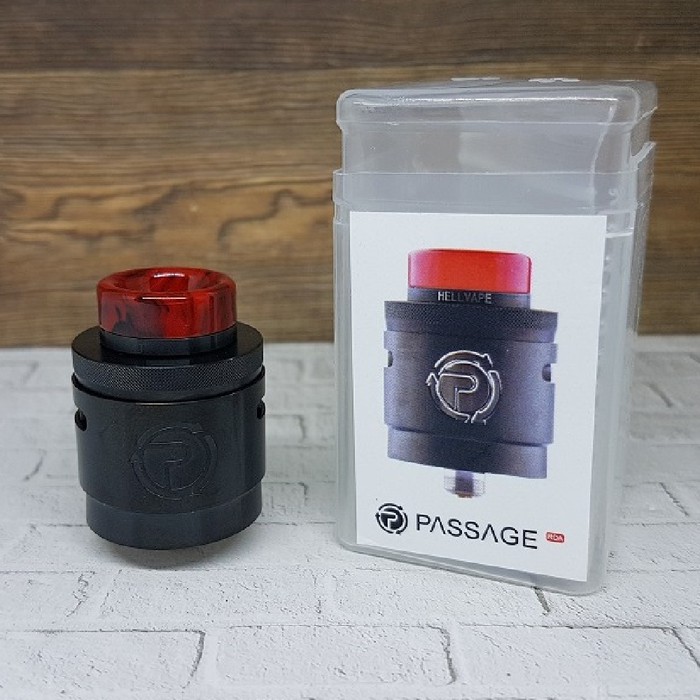 [BISA COD] Passage RDA 24mm by Hellvape Best Clone Vape Atomizer