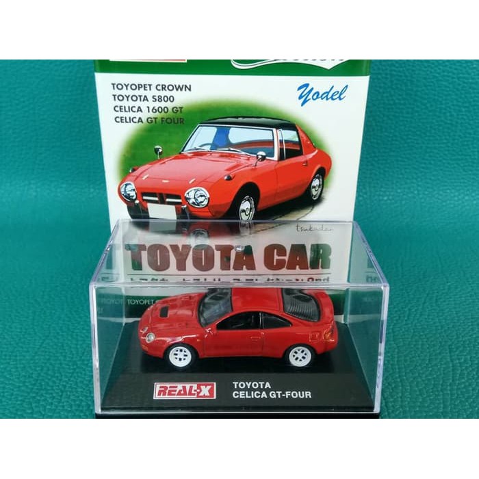 Real X 1:72 Toyota Celica GT-4 Red