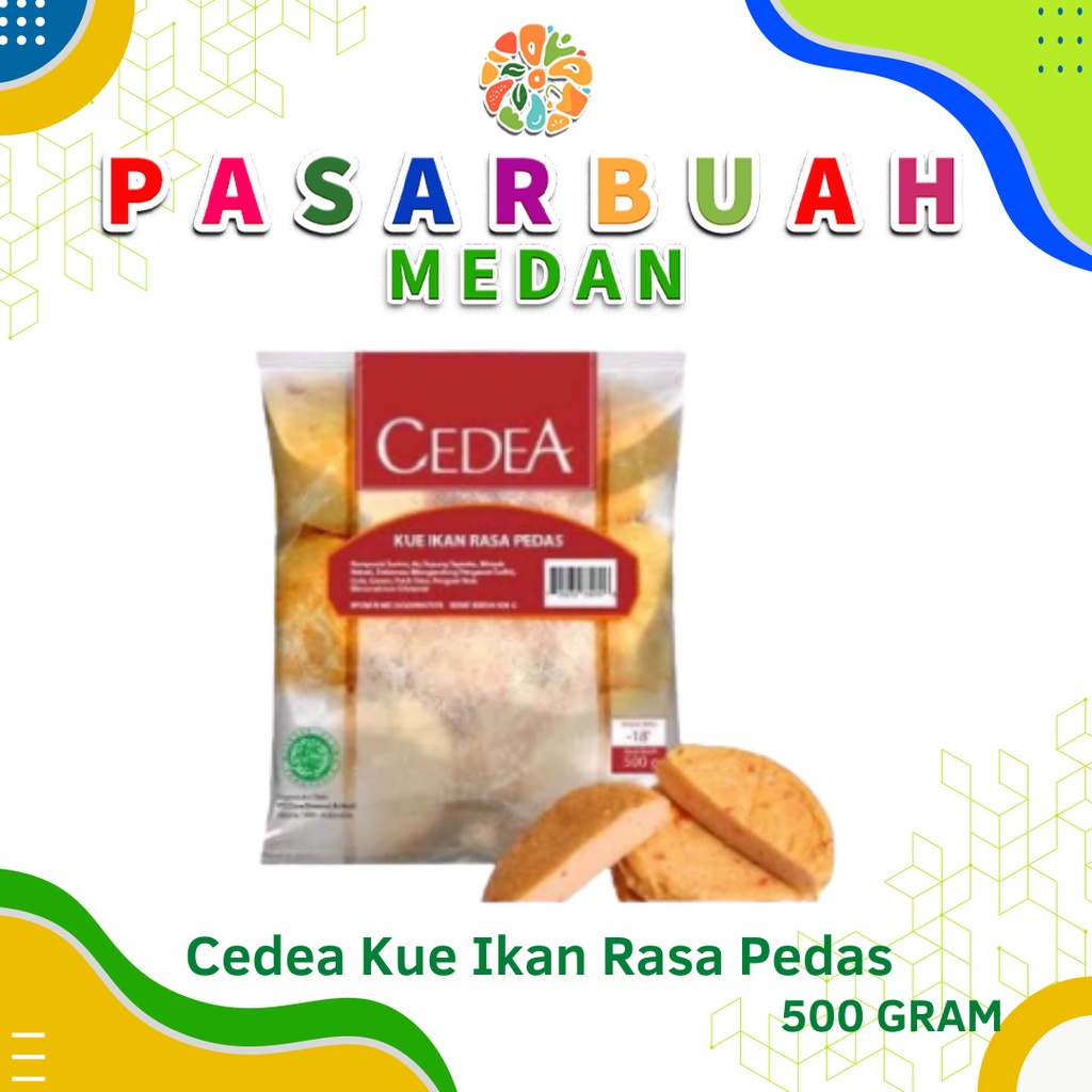 

Distributor CEDEA KUE IKAN RASA PEDAS 500 GRAM - Pasar Buah Medan