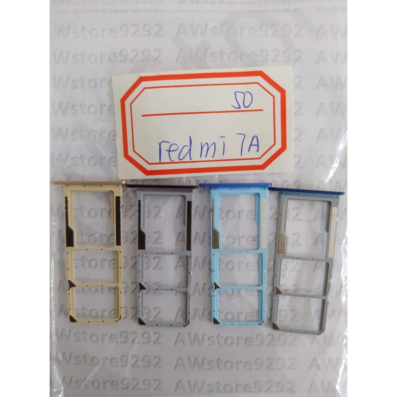Slot Tempat Dudukan Simcard Simtray Sim Tray Card Lock Xiaomi Redmi 7A
