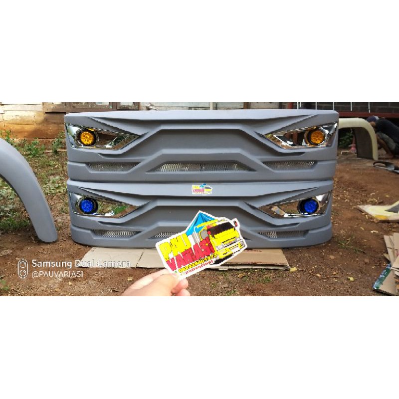 Bemper canter giga dyna ragasa dll model sigra poxian