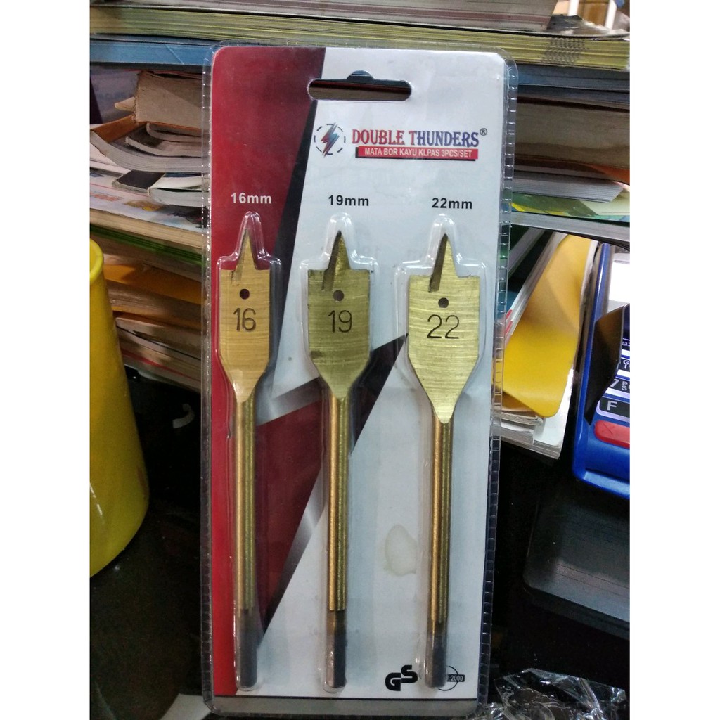 MATA BOR KIPAS ISI 3 - MATA BOR KAYU MODEL KIPAS