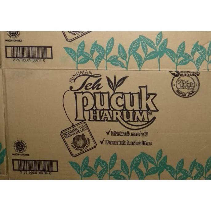 [ COD ] Teh Pucuk Harum 350ml Karton/Dus (1 Karton 24 pcs) [GRAB&amp;GOJEK ONLY] TERLENGKAP Kode 1028