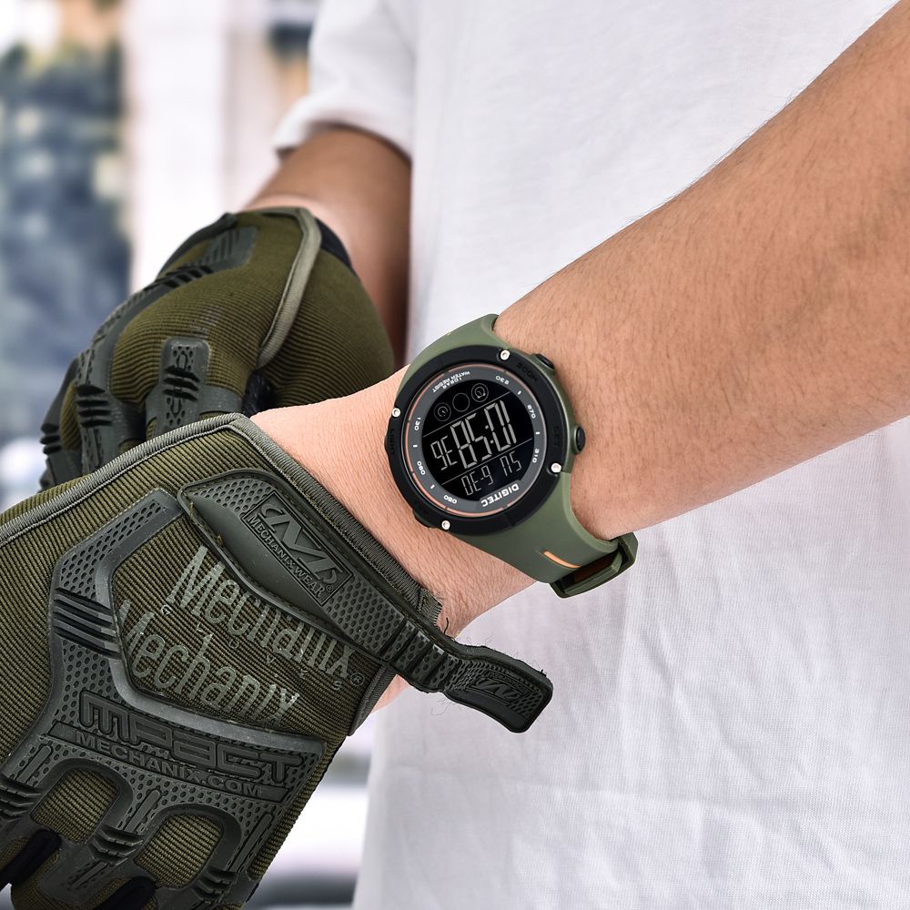 JAM TANGAN COWOK SPORT DIGITEC TYPE DG-5033T/ DIGITEC DG-5033T/ SPORT COWOK DIGITEC STRAP KARET/DIGITEC COWOK TYPE 5033T WATER RESISTANT 100M
