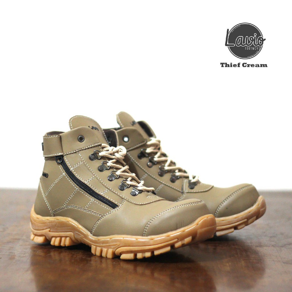 SAFETY KERJA LAPANGAN LAVIO THIEF ORIGINAL, SEPATU SAFETY PABRIK,  SEPATU BOOTS OUTDOOR