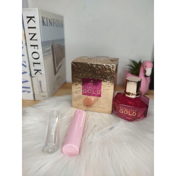 Aigner starlight gold vial size