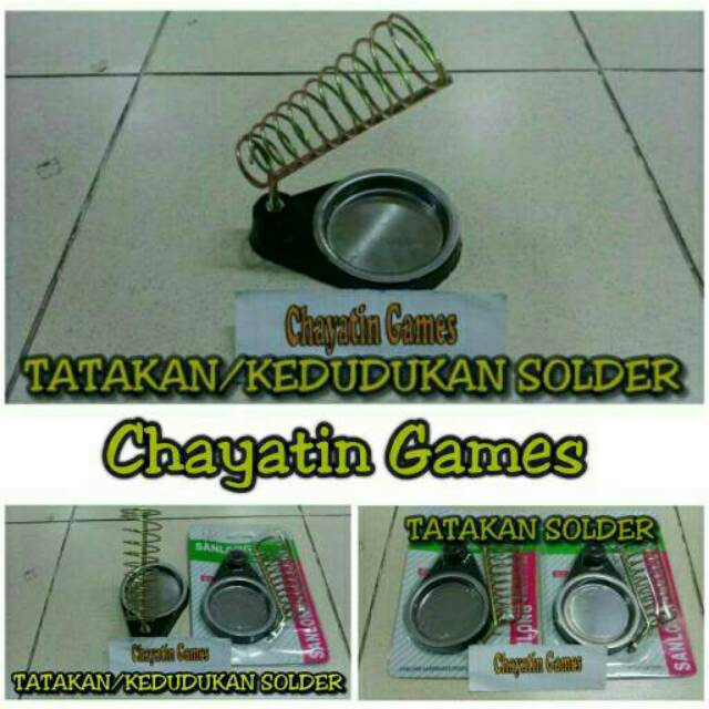 TATAKAN SOLDER/KEDUDUKAN SOLDER