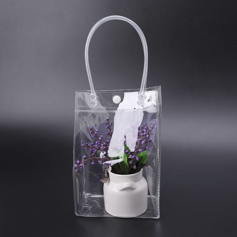 pvc clear tote bag