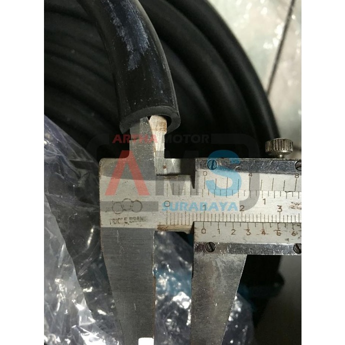=====] Selang Bensin Solar Radiator Karet Sintetis 10mm Hitam